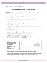 Start studying circuits gizmos assessment answers. Circuit Builder Gizmos Series And Parallel Circuits Electrical Conductor