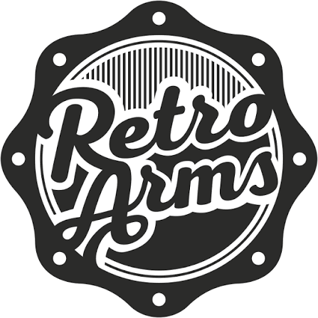 retro arms logo