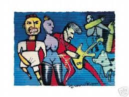Hij heeft mij geïnspireerd om. Herman Brood Zeefdruk Gitaar Ajax Moderne Kunst Design Gadgets Gifts Collectables En Gouden Platen Www Artandgold Com Heeft Het