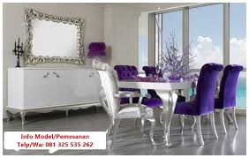 Set Meja Makan Terbaru Model Duco Modern Dining Room Dining Room Furniture Modern Dining Room Design