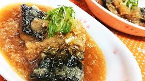 レシピ動画 青魚を美味しく食べよう サバの甘辛おろし煮 レンチン 簡単 サッパリ美味 レシピ サバレシピ 料理 レシピ