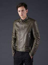 Diesel Black Gold Laxony Leather Jackets Diesel Official Online Store Leather Jacket Black And Gold Jacket Diesel Black Gold