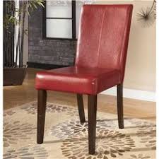 Signature Design By Ashley Hansai Upholstered Side Chair Red Rta Rife S Home Furniture Or Oregon Ri Furniture Ashley Dining Room Upholstered Side Chair