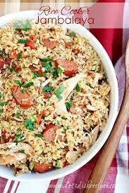 Rice Cooker Chicken And Sausage Jambalaya Recipe Rice Cooker Recipes Sausage Jambalaya Chicken And Sausage Jambalaya