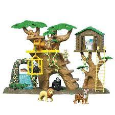 Ideas For Treehouse Animal Planet Toys Animal Planet Playset