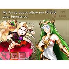 X Ray Specs Palutena Super Smash Bros Wii U Skin Mods