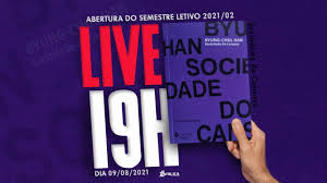 live abertura do semestre letivo 2021 2 youtube