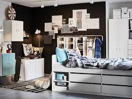 Ideas ,bedroom furniture teenager ,teenage bedroom decor ideas ,ikea bedroom inspiration ,teenage bedroom design ideas ,ikea hacks ,bedroom design teenage ,ikea apartment living room ideas. A Cool And Storage Friendly Teenage Room Ikea