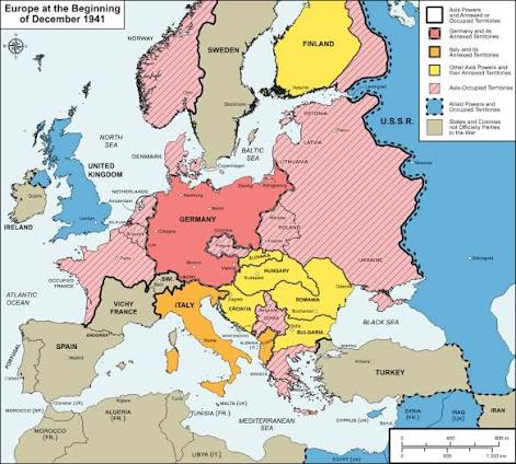 Europe at the Beginning of December 1941 | German History in Documents and  Images