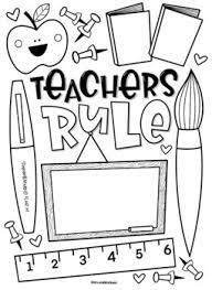Signup to get the inside scoop from our monthly newsletters. Teacher Appreciation Coloring Page By Mrs Arnolds Art Room Tpt