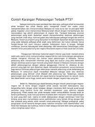 Share & embed contoh karangan sukan pt3. Contoh Karangan Pelancongan Terbaik Pt3