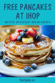 Join Myhop Rewards For Free Pancakes At Ihop Save On Foods Ihop Free Pancake