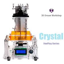 Print time approx 2.5 hrs will provide. Acrylic Diy Sla 3d Printer From 3d Dream Workshop Crystal Taiwantrade Com