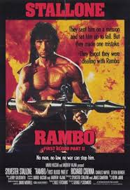 First blood was a grim thriller about a war veteran victimized by the nation he once served. Rambo First Blood Part 2 Stallone Fine Art Print By Unknown At Fulcrumgallery Com