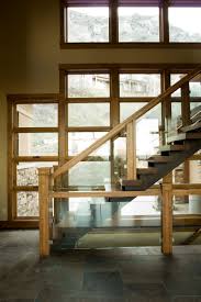 You may have an exact drawing of how. Glass And Wood Railings Houzz
