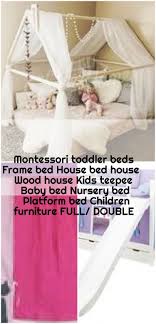 Montessori Kinderbetten Feldbett Haus Bett Haus Holzhaus Kinder Tipi Babybett Kinderzimmer Be Babybetten Babybett Kleinkinderbett