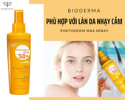 Xịt Chống Nắng Bioderma Photoderm MAX Spray SPF 50+ 200ml