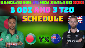 Bangladesh vs new zealand 2021 series starts on 20 january with an odi match. Bangladesh Vs New Zealand 3 Odi 3 T20 2021 Schedule Bangladesh Tour Of New Zealand 2021 Ban Vs Youtube