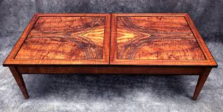 One of a kind, designed and crafted by matthew, this beautiful hawaiian koa coffee table with spalted koa bow tie inlay na kakaka was f eatured at the 2020 hawaii wood show at the hawaii opera house. Parallel Universe Koa Coffee Table 2021 Hwg By Duane Millers Isaacs Art Center