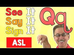Kids learn phonics and letter recognition while singing and having fun. 10 See It Say It Sign It The Letter Q Asl For Kids Jack Hartmann Youtube Alfavit Angliya
