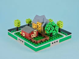 A Collection Of Micro City Blocks The Brothers Brick Micro Lego Lego Art Lego Room
