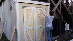 How to trim the rough opening. 31 Cool Ideas And Free Plans On How To Build A Shed Door