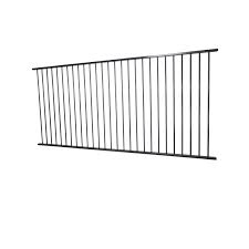 4.7 out of 5 stars. Protector Aluminium 2400 X 1200mm Black Flat Top Boundary And Garden Fence Panel Bunnings Australia