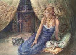 Classic illustrations of norse mythology. Freya The Goddess Of Liebe Norse Mythology Fan Art 24849533 Fanpop