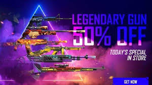 Check spelling or type a new query. Garena Free Fire Latest Update Limited Offer 50 Off On All Legendary Gun Skins Also Check Latest Free Fire Redeem Codes Process Zee Business