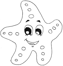 Seestern Ausmalbild Ausmalbilder Fur Kinder Ausmalbilder Fische Malvorlage Fisch Fische Basteln