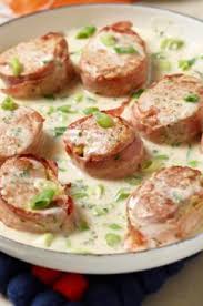 Medaillons Mit Bacon Und Senf Rezept Rezepte Schweinefilet Rezepte Schweinemedaillons Rezept