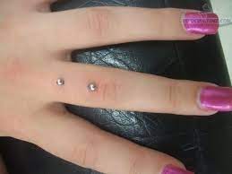 Vertical Dermal Anchors Finger Ring Piercing Hand Piercing Finger Piercing Piercing Tattoo