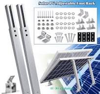 Solar Panel Tilt Mount Brackets Mounting System Solar Kit Adjustable Ground  Roof