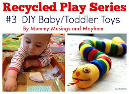 Recycling means taking something old and turning it into something useful. Recycled Play Series Diy Baby Toddler Toys The Empowered Educator