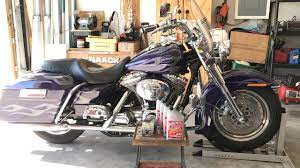 Harley Davidson Road King Oil Filter Change Youtube