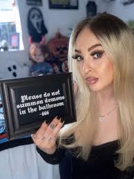 Please Do Not Summon Demons in the Bathroom, Gothic Decor, Goth Home,  Witch, Witch Decor, Emo, Goth, Gothic, Satan, Gifts for Them, Present
