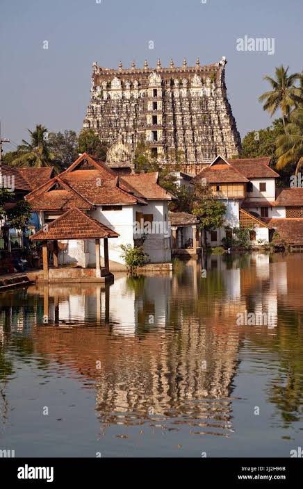 Trivandrum ancient temple hi-res stock photography and images - Alamy