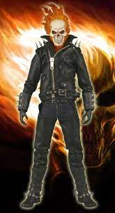 While trapped in the obscure region known as hell, ghost rider obtained a mystical weapon capable of conducting the rider's demonic flame. Ghostrider Ghost Rider Rah 30cm Figur Amazon De Spielzeug