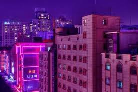 I Thought We Were All Meant To Have A Fresh Start Here I Can T Change The Past Neon Noir Purple Aesthetic Neon