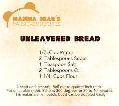 Jesus broke unleavened passover bread and gave it to his disciples, and he commanded them to do this in remembrance. Passover Feast Of Unleavened Bread Recipe Unleavened Bread 1 Unleavened Bread Recipe Feast Of Unleavened Bread Communion Bread Recipe