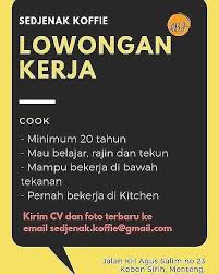Diatas merupakan salah satu dari contoh cv lamaran kerja, anda harus menyertakan data diri anda secara lengkap. Lowongan Kerja Lowongan Kerja Cook Helper