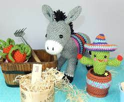 Dante the donkey and carlos the cactus. Dante And Carlos Moji Moji Design