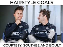 Trent boult found lift with his second delivery to have abid ali caught behind, before shan masood edged southee tamely to ross taylor at first slip. Crictracker Tim Southee And Trent Boult Go Candid At A Facebook