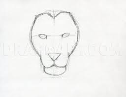 How To Sketch A Lion By Finalprodigy Dragoart Com In 2020 Easy Drawings Lion Face Drawing Pencil Drawings Easy