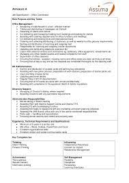 Efficiently collecting cash inflows 2. Job Description Annexure A
