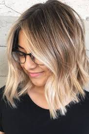Contents blonde ombre medium hair with curls and braids amazing ideas for ash ombre hair ombre hair is still one of the hottest trends; 18 Medium Length Hairstyles For Thick Hair Ombre Hair Blonde Hair Styles Short Hair Balayage