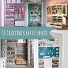 Creating a custom storage system for your craft room supplies can sometimes prove to be surprisingly easy. 3