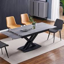The first thing that comes to mind while thinking of dining room ideas is the comfort. China Okay 2021 Nice Models Modern Furniture Ceramic Top Marble Extendable Slate Dining Room Table China Dining Table Table