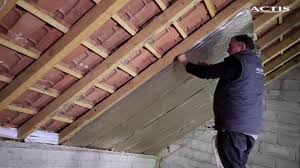 Isoler Un Toit De Garage Comment Une Sous Toiture Avec Hybris Youtube Sous Toiture Toiture Isolation Toiture