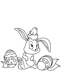 Take a deep breath and relax with these free mandala coloring pages just for the adults. Easter Bunny With Chick Coloring Page Free Printable Coloring Pages For Kids